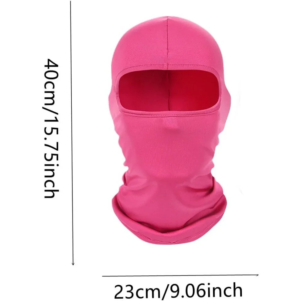 Thin Balaclava Ski Mask Breathable Lightweight Sun UV Protection for Outdoor
